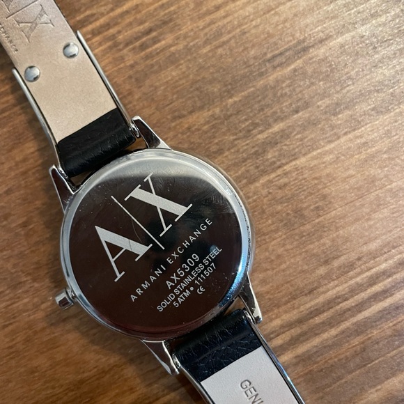 Armani Exchange Ladies Watch / Black and Silver - Picture 2 of 4